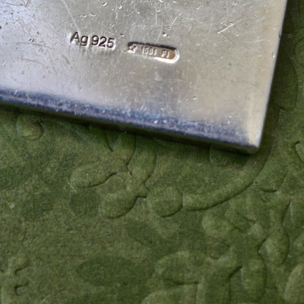 Gucci Silver Pendant Necklace 20” - Picture 5 of 6